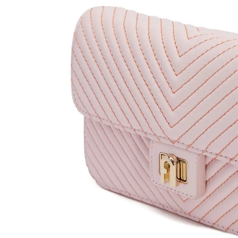 Furla Pop Star Small Crossbody - Light Opal Pink