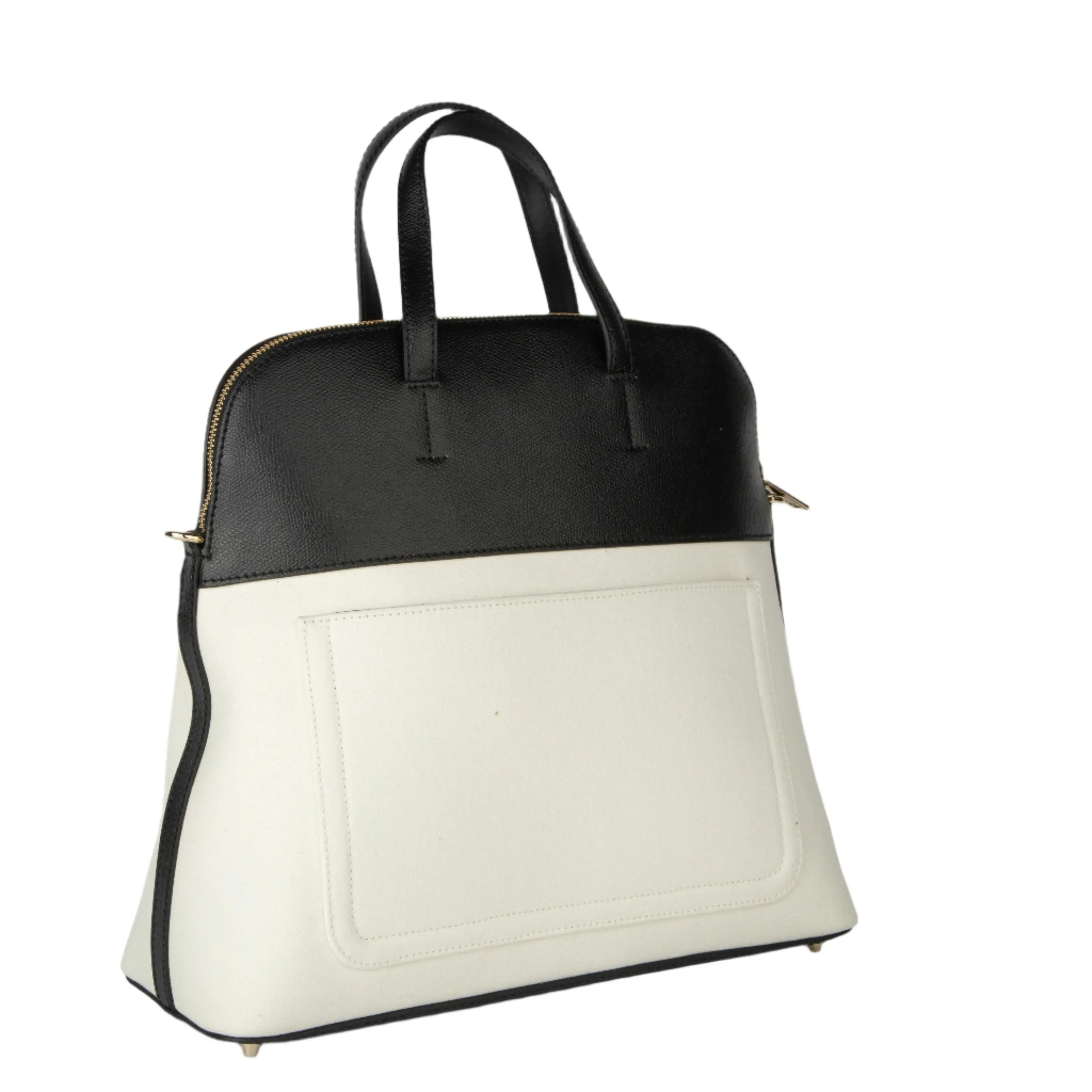 Furla Piper Large Dome - Natural + Nero