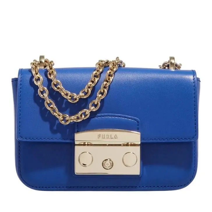 Furla Metropolis Mini Crossbody - Blue Cobalto