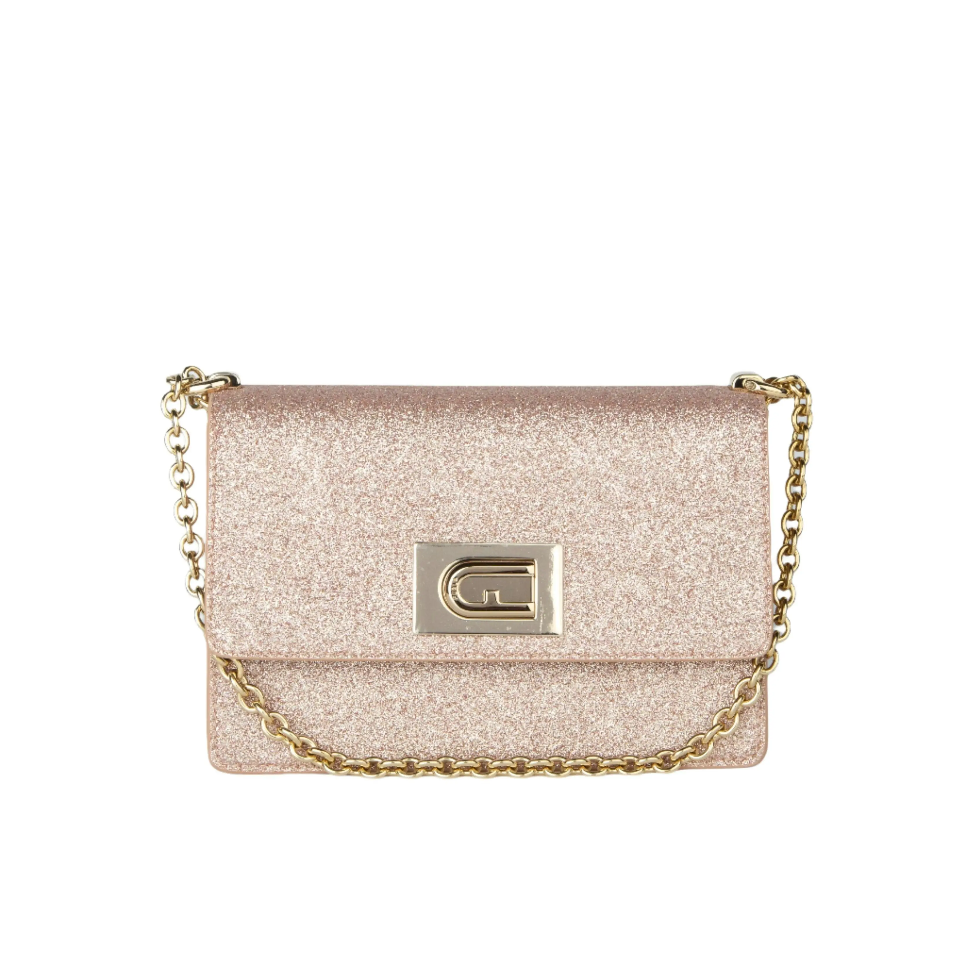 Furla 1927 Mini Crossbody 20 - Carne Microglitter