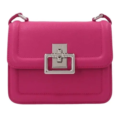 Furla Villa Mini Leather Crossbody Bag - Peonia Fuxia