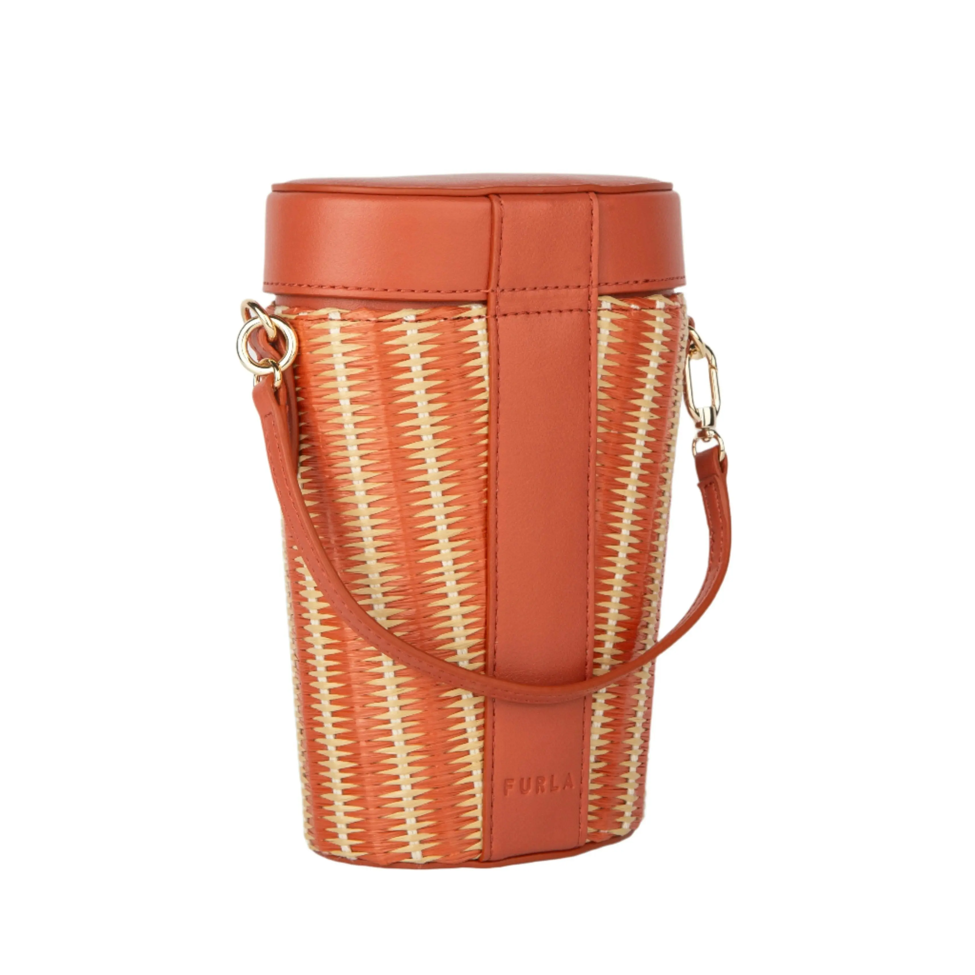 Furla Net Mini Bucket - Light Orange