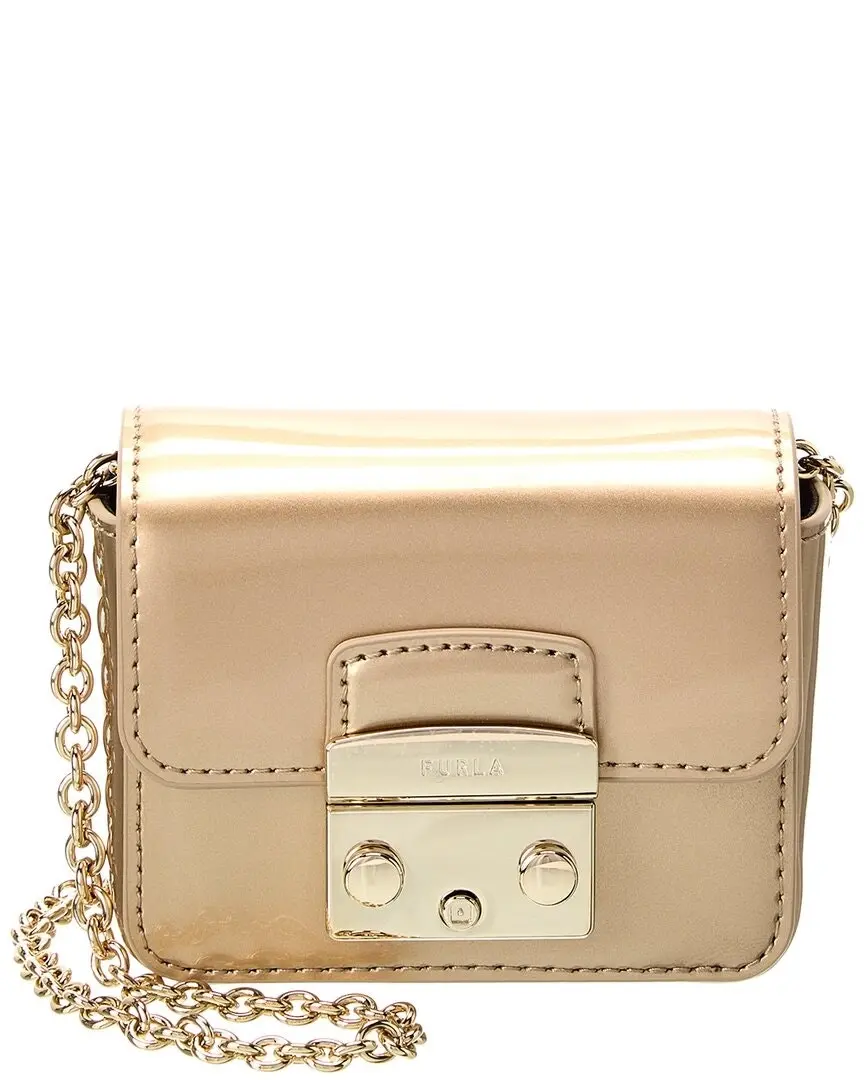 Furla Metropolis Micro Crossbody - Champagne