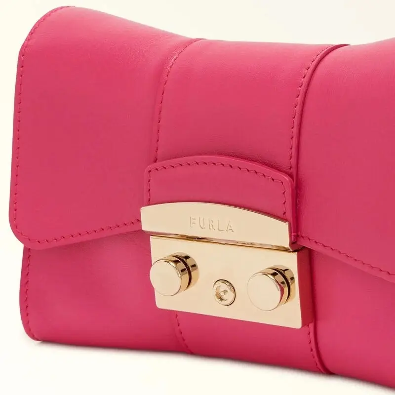 Furla Metropolis Mini Crossbody Remix - Pop Pink