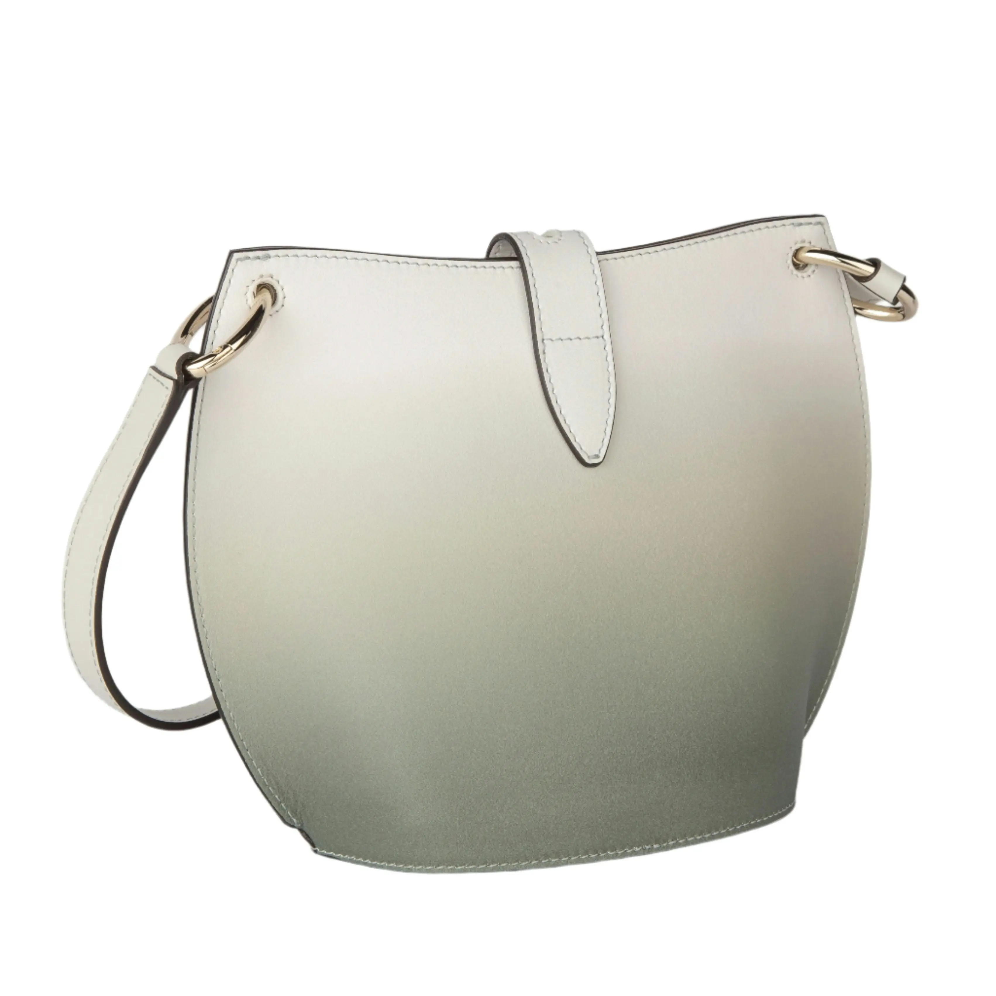 Furla Unica Mini Crossbody - Vitello Roma White And Gold