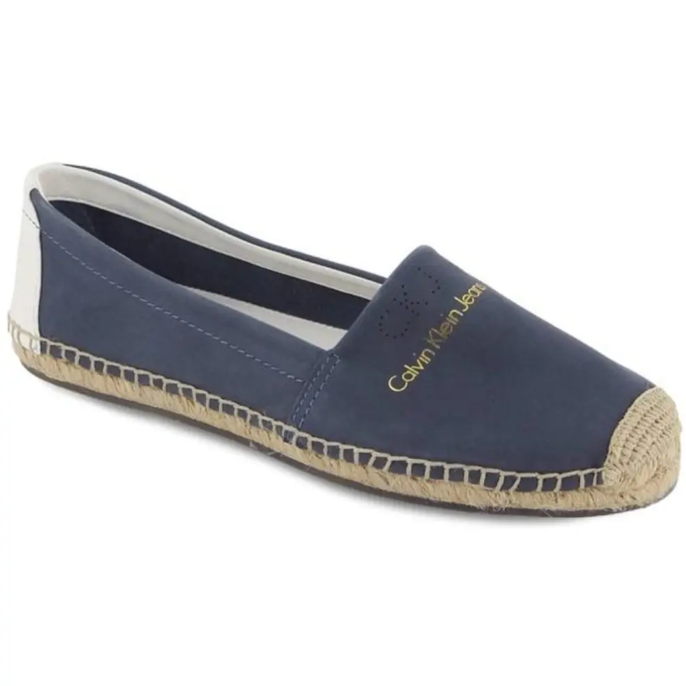 Calvin Klein Women's Gaia Washed Espadrille - Navy