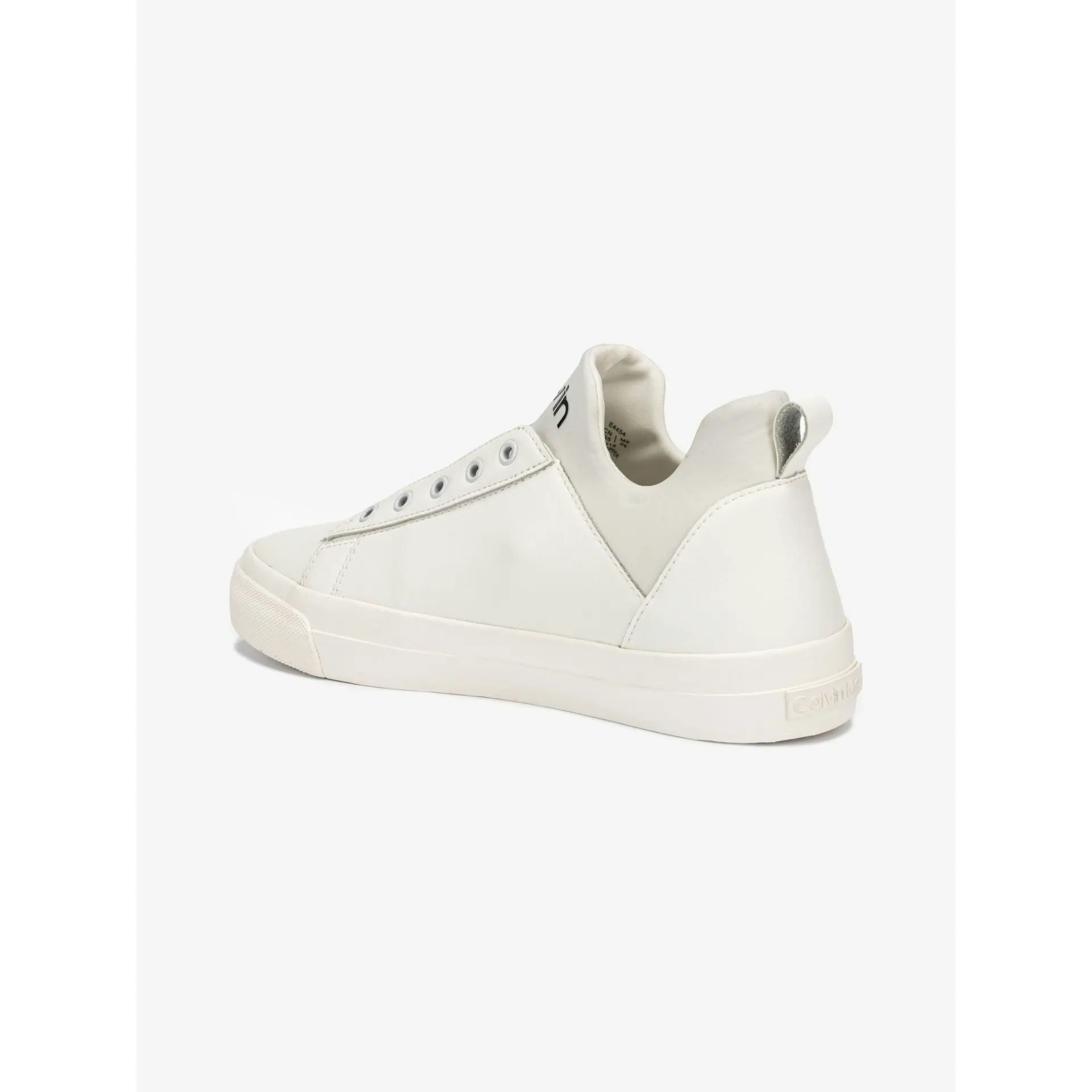 Calvin Klein Valorie Cow Silk Sneakers - Cream