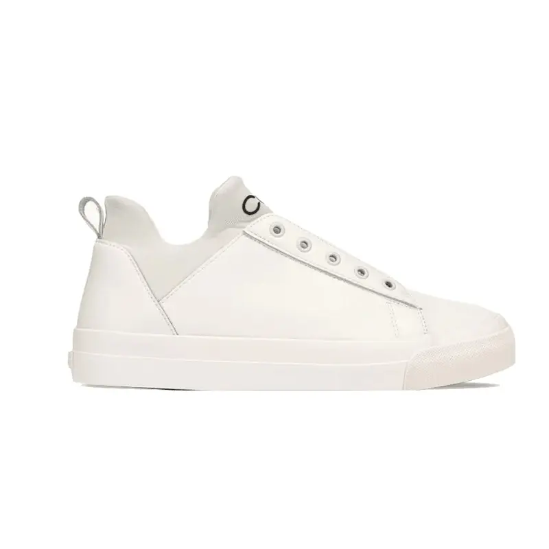 Calvin Klein Valorie Cow Silk Sneakers - Cream