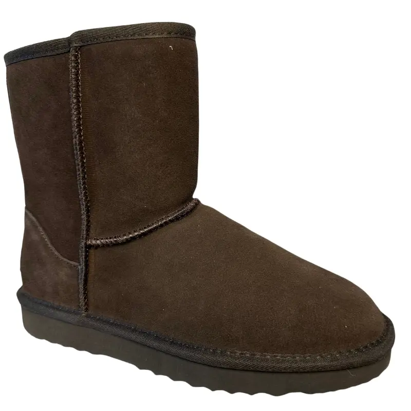 Byron Soul Ugg Classic Short Boots Dark Brown