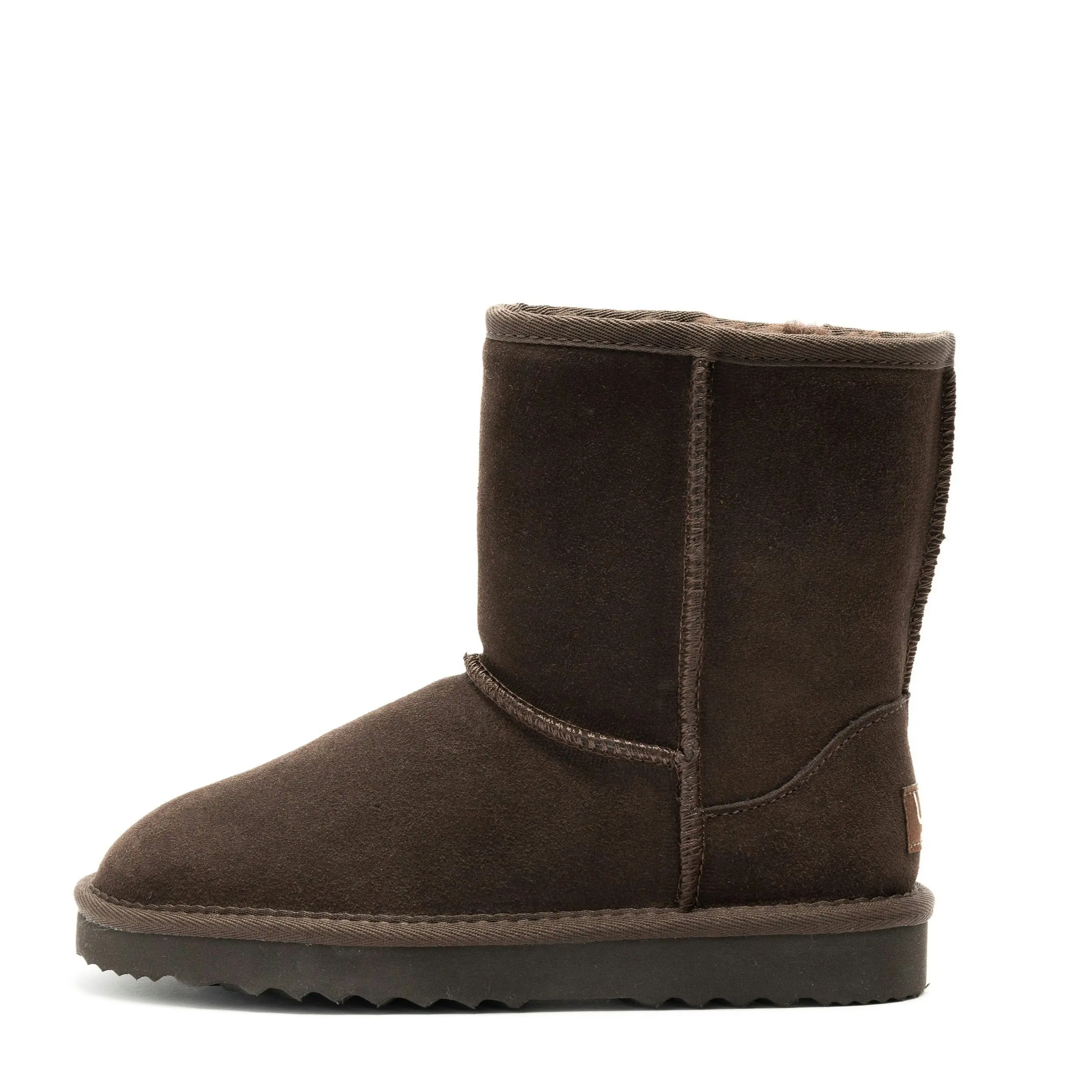 Byron Soul Ugg Classic Short Boots Dark Brown