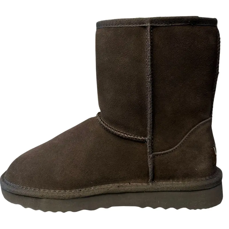 Byron Soul Ugg Classic Short Boots Dark Brown