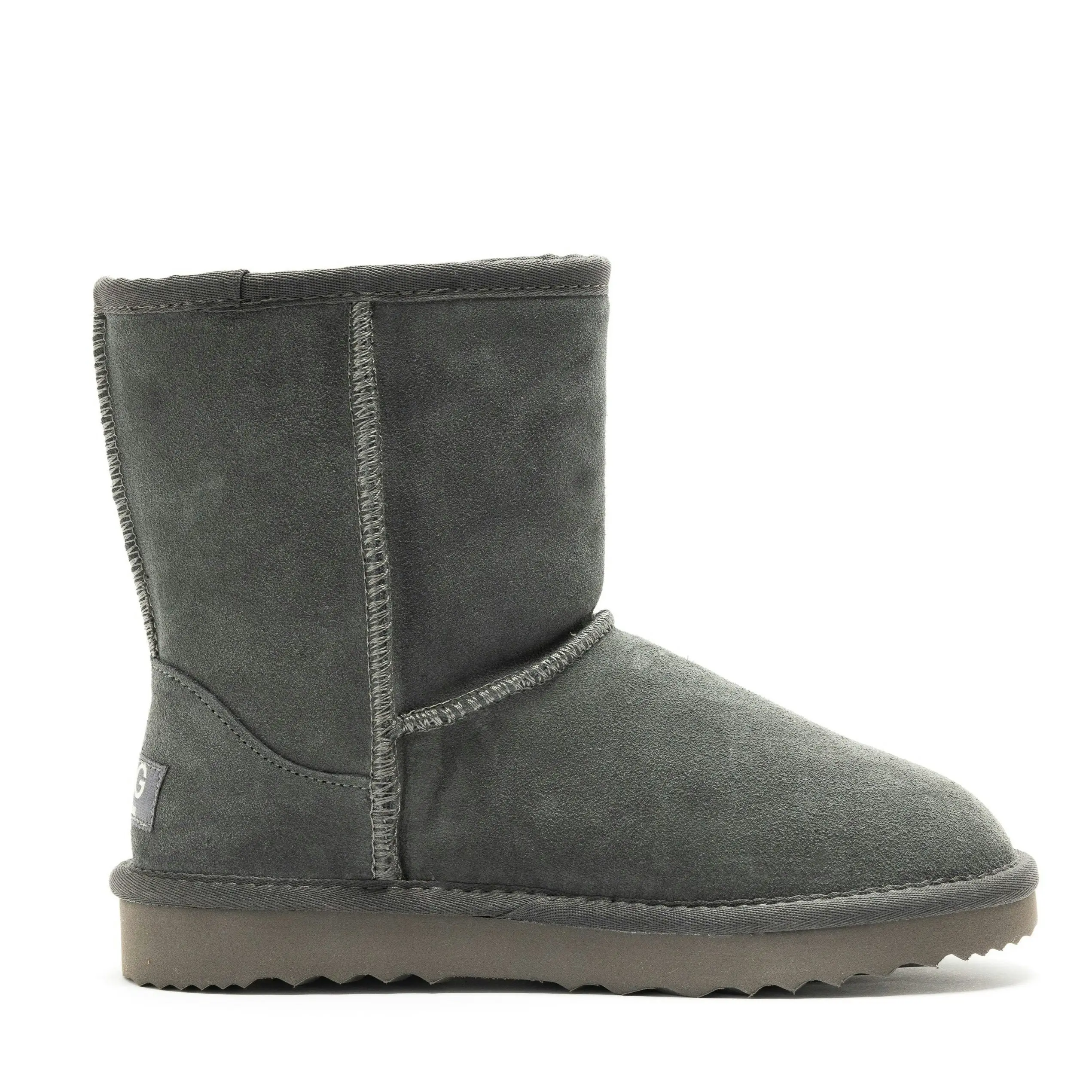 Byron Soul Ugg Classic Short Boots Grey