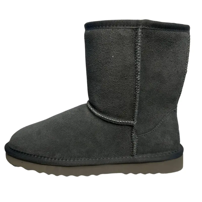 Byron Soul Ugg Classic Short Boots Grey