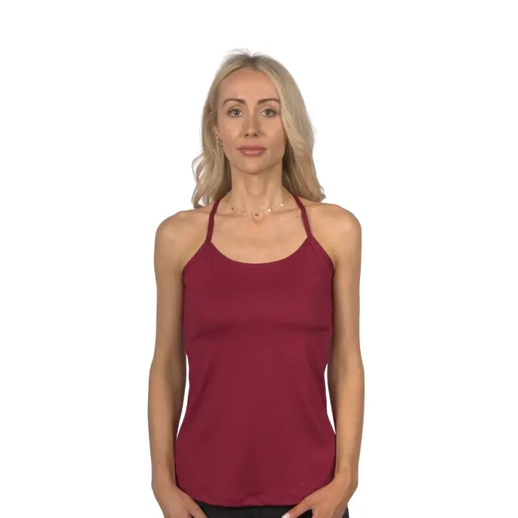 2XU Women's Plyometric Backtank - Maroon