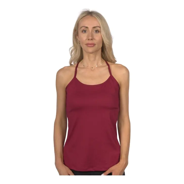 2XU Women's Plyometric Backtank - Maroon