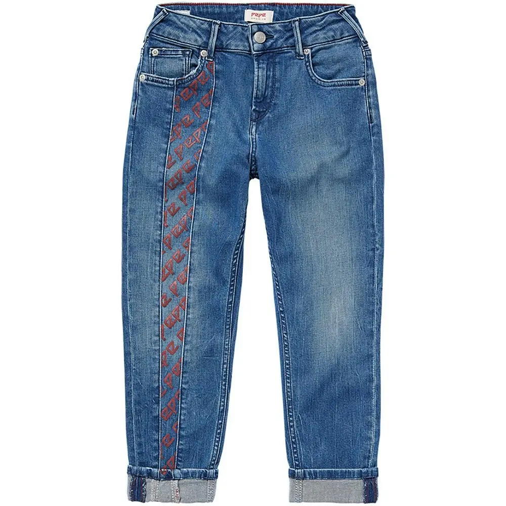 Pepe Kids Pepe Jeans Girls Marge Slim Jeans Blue