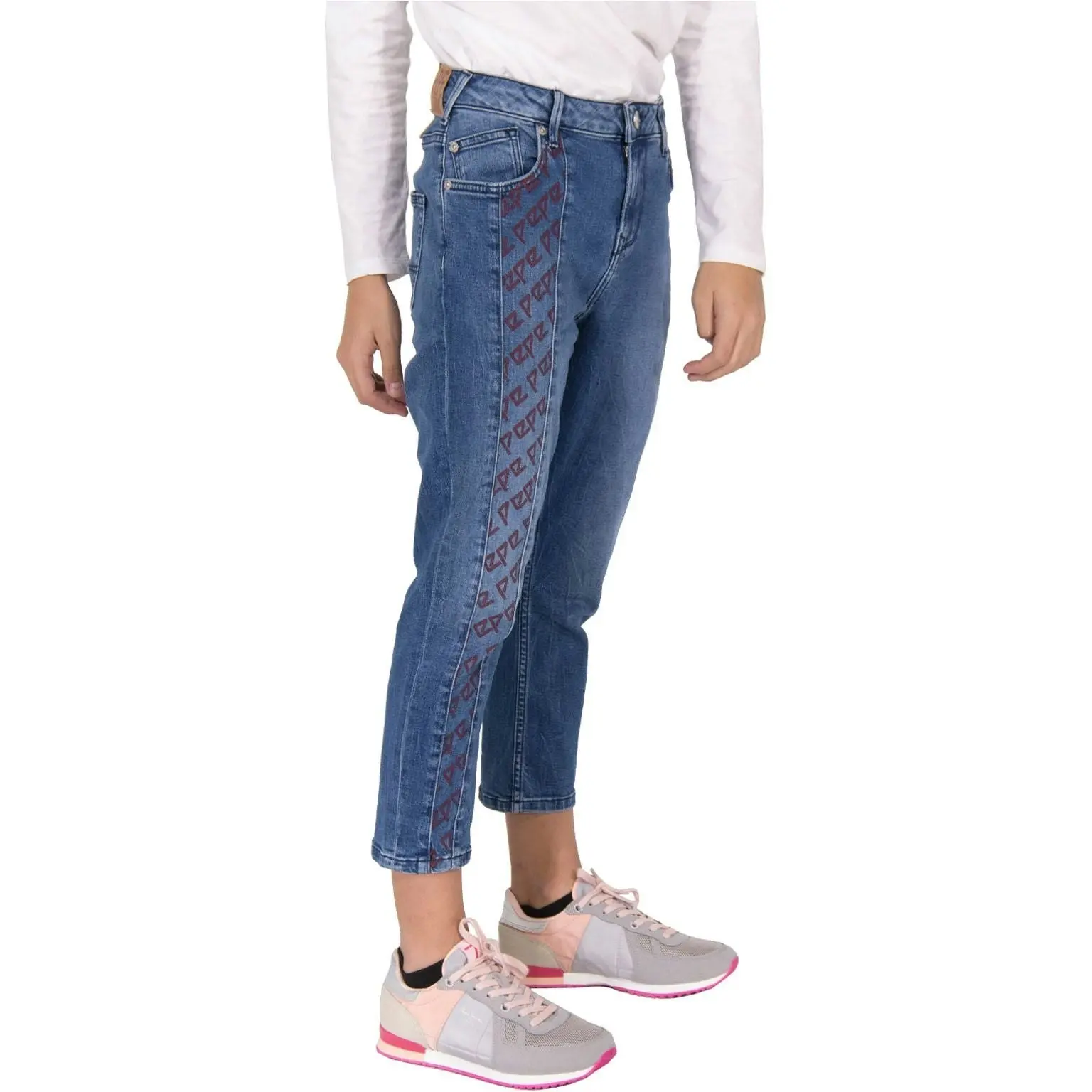 Pepe Kids Pepe Jeans Girls Marge Slim Jeans Blue