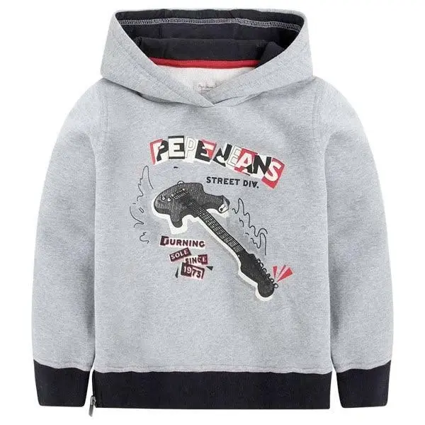 Pepe Kids Pepe Jeans Boys Scott Jr Sweater Grey Marle