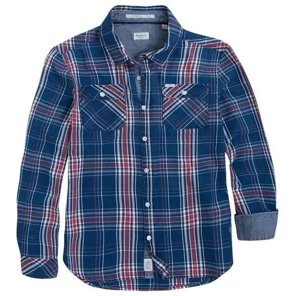 Pepe Kids Pepe Jeans Boys Nigel Jr Shirt Indigo