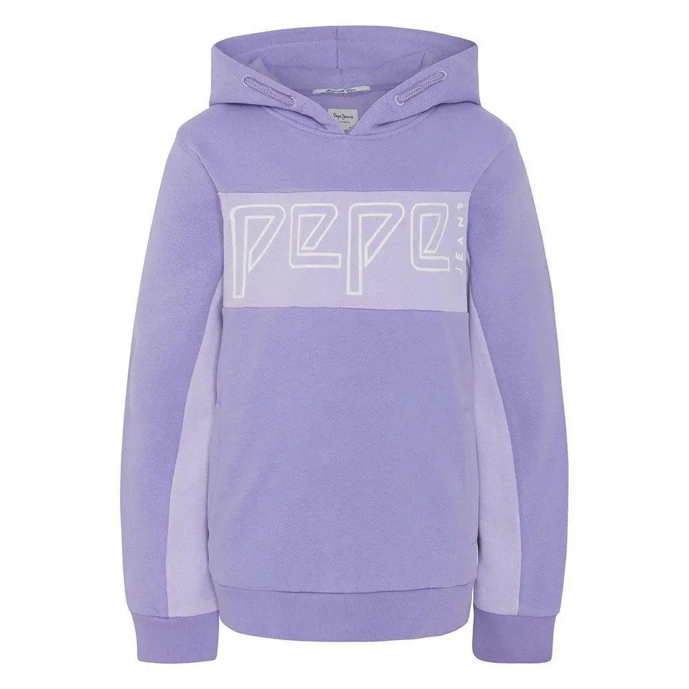 Pepe Kids Pepe Jeans Teen Girls Apala Hoodie Violet