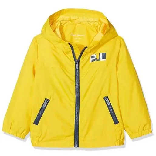 Pepe Kids Pepe Jeans Boys Wade Jacket In Mellow Yellow