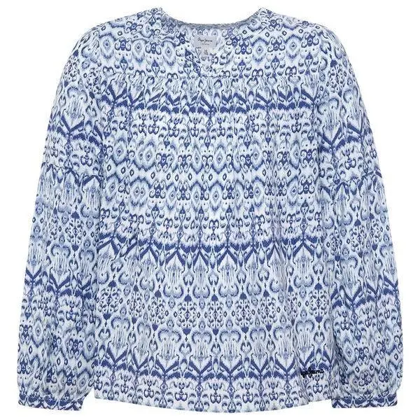 Pepe Kids Pepe Jeans Teen Girls Claudia Blouse Blue