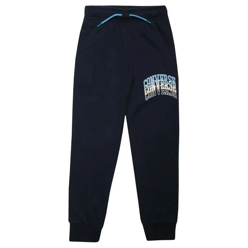 Converse Boys Colligiate Repeat Jog Pant In Navy