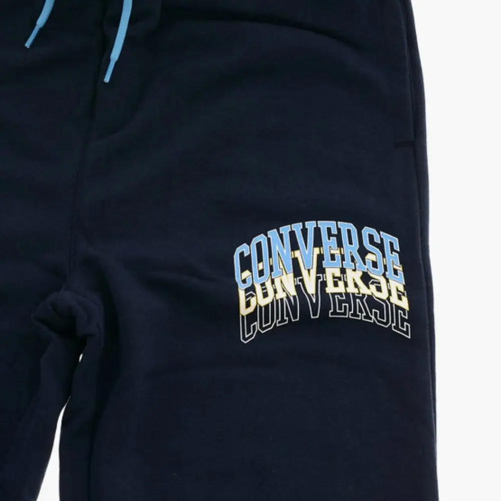 Converse Boys Colligiate Repeat Jog Pant In Navy