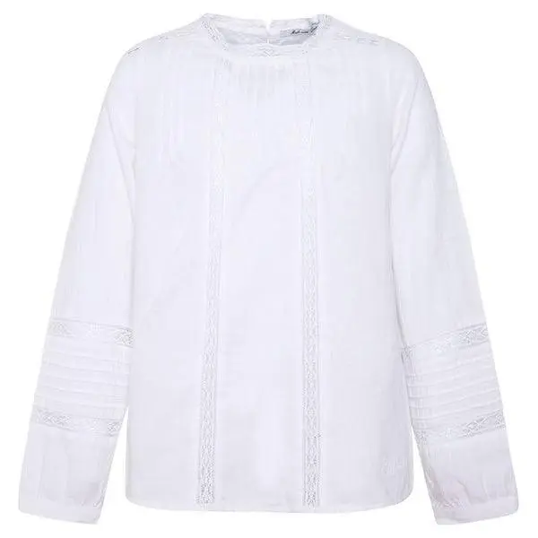 Pepe Kids Pepe Jeans Girls Helen Shirt Optic White