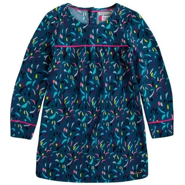 Pepe Kids Pepe Jeans Girls Danaris Jr Dress Blue Coral