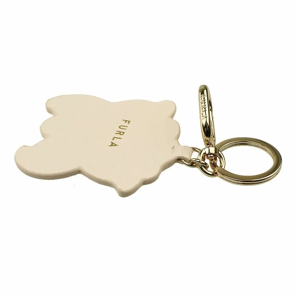 Furla Tuberosa Keyring - Toni Pergamena Blue Denim