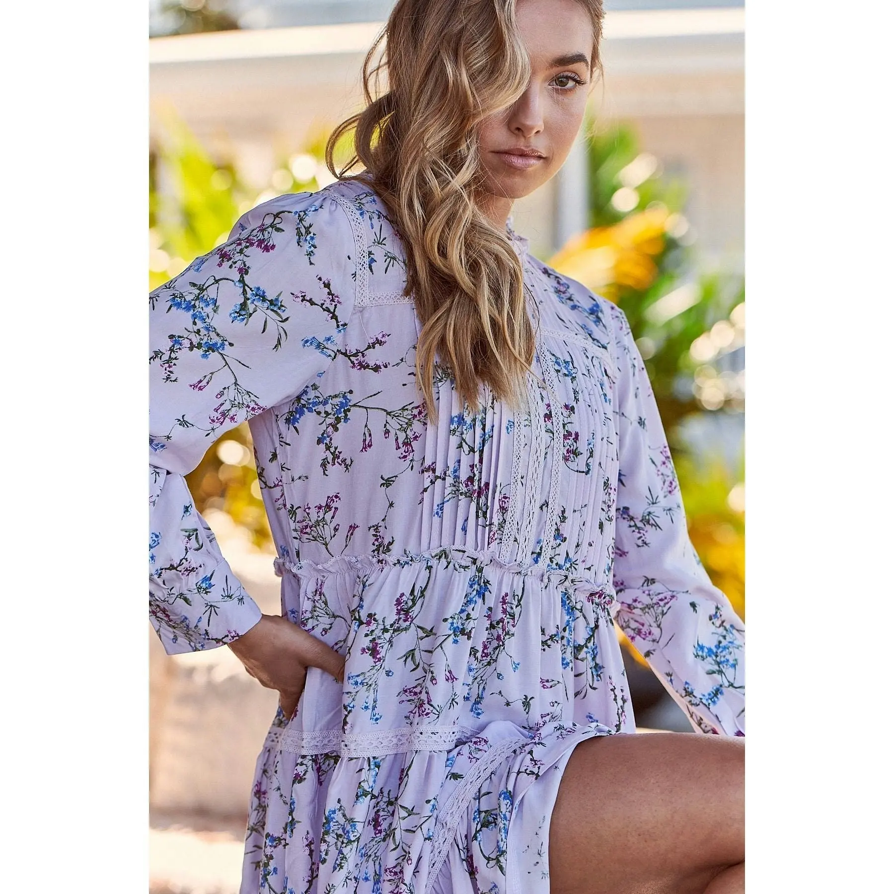 Jaase Mandy Print Fernanda Mini Dress