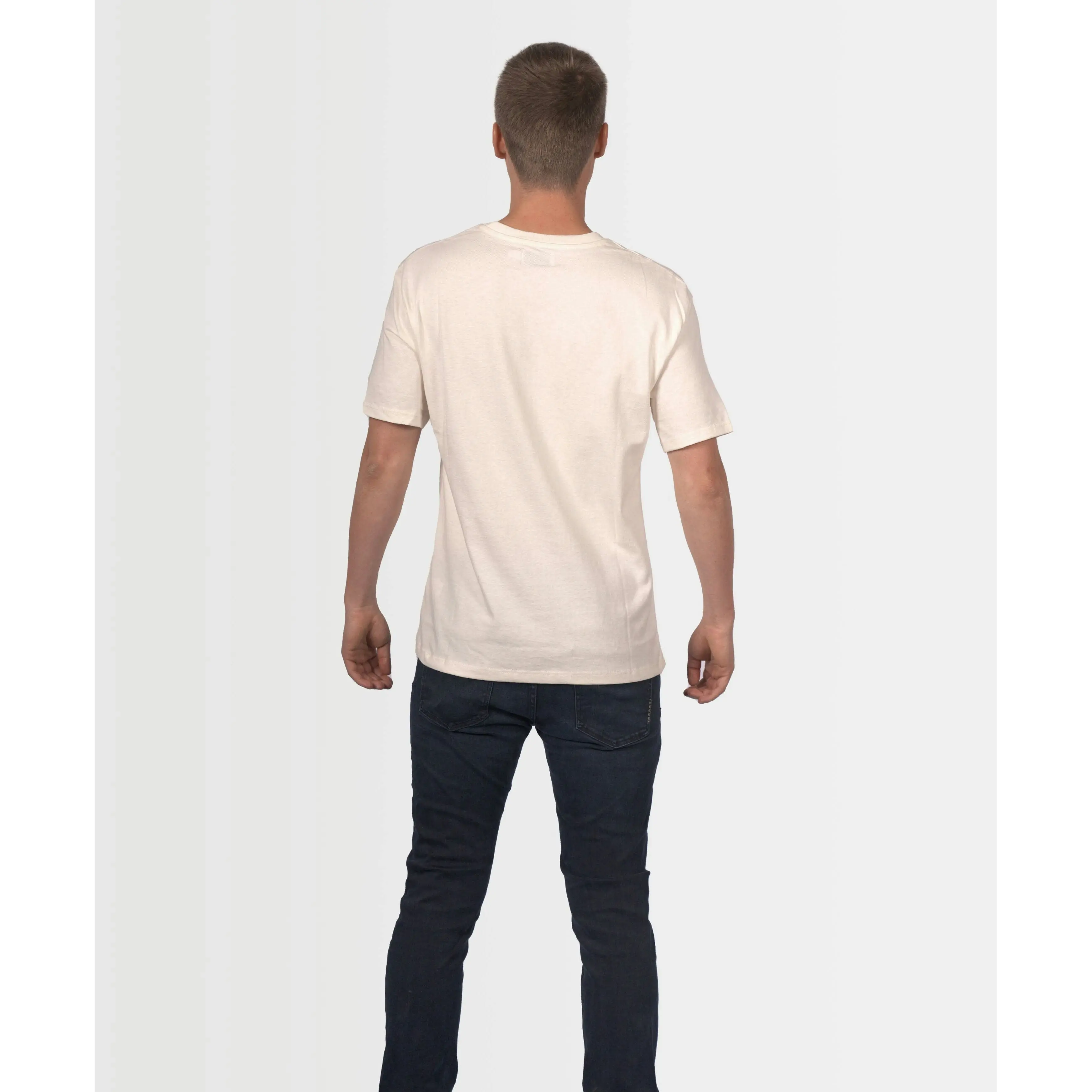 Topman Men's Oversized Fit T-shirt - Cream