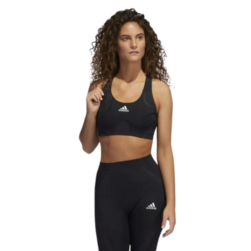 Adidas Womens Black Lux Sports Bra