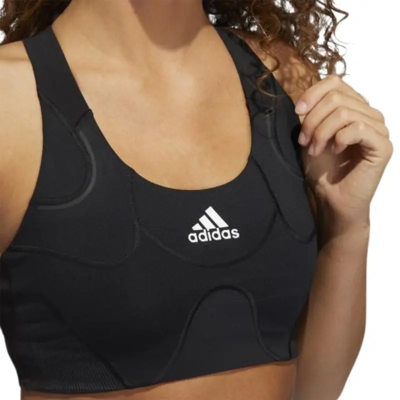 Adidas Womens Black Lux Sports Bra