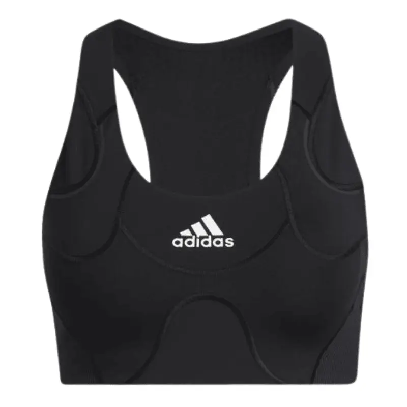 Adidas Womens Black Lux Sports Bra