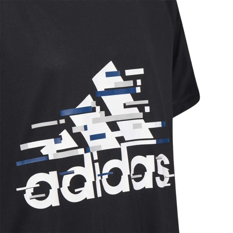 Adidas Kids Black/blue T-shirt