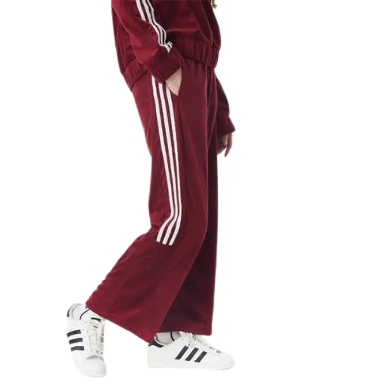 Adidas Neo 3-stripes Woven Joggers - Red