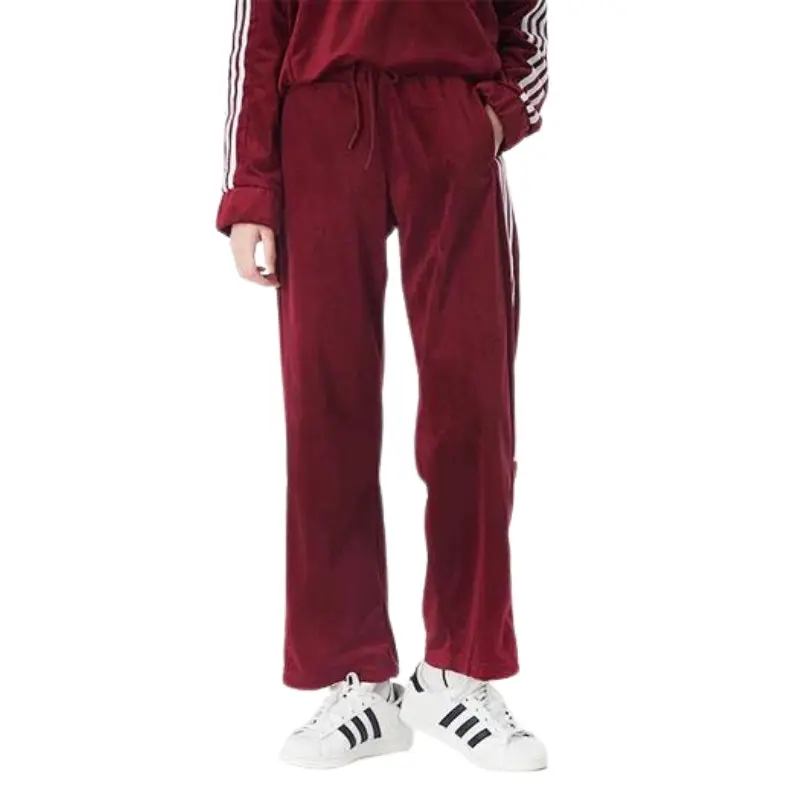 Adidas Neo 3-stripes Woven Joggers - Red