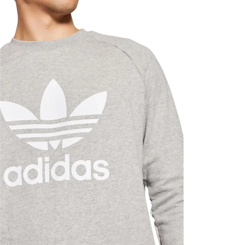 Adidas Mens Classic Crewneck - Grey