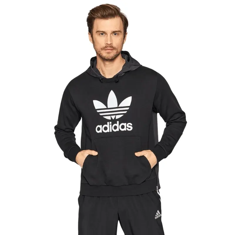 Adidas Mens Black Hoodie