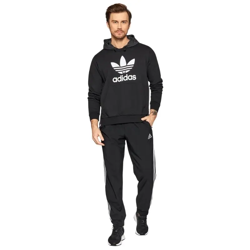 Adidas Mens Black Hoodie