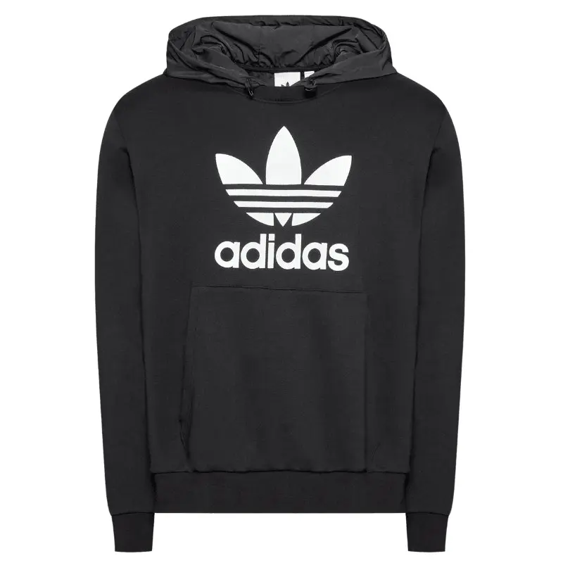 Adidas Mens Black Hoodie