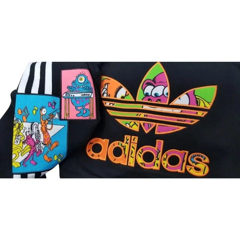 Adidas X Jeremy Scott Womens Black Hoodie