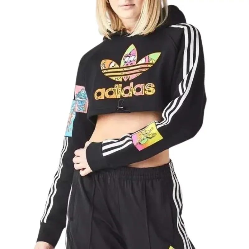 Adidas X Jeremy Scott Womens Black Hoodie