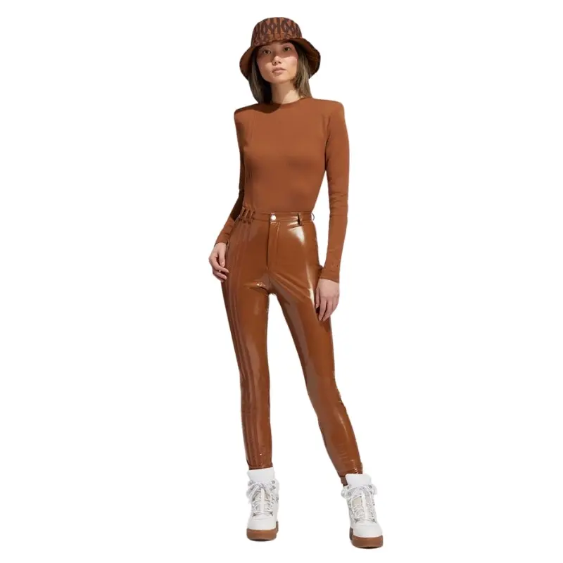 Adidas Womens Wild Brown Latex Pants