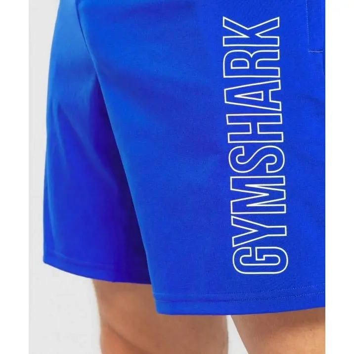 Gymshark Men's Arrival 7" Graphic Shorts - Sports Blue