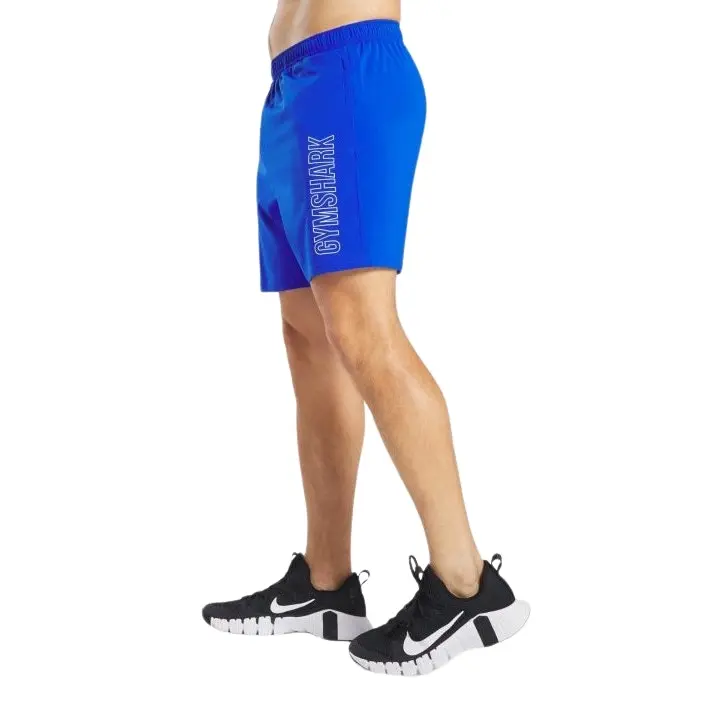 Gymshark Men's Arrival 7" Graphic Shorts - Sports Blue