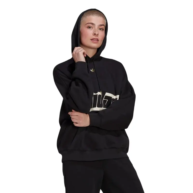 Adidas Womens Black Ski Chic Hoodie