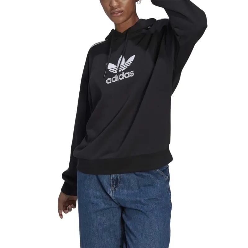 Adidas Unisex Trend Hoodie In Black